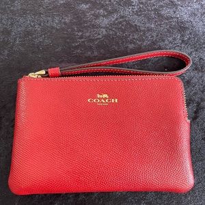 Coach wristlet. 6x4 approx size